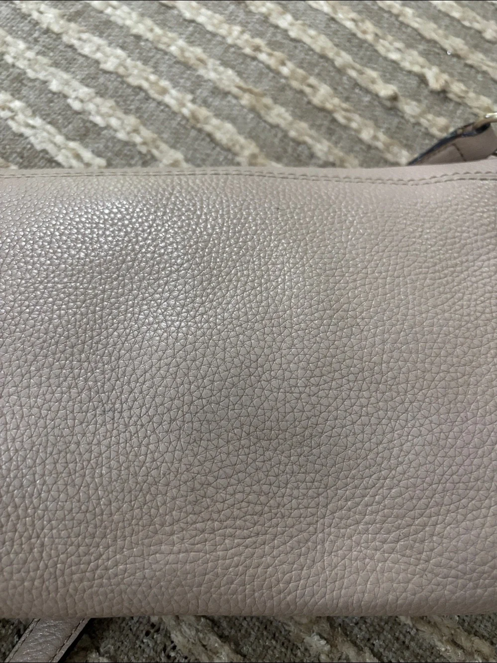 Kate Spade Leila Mini Crossbody Pebbled Leather Fold-Over‎ Crossbody Bag